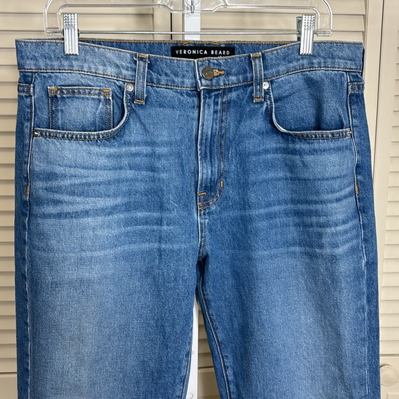Veronica Beard Benzi Mid Rise Boyfriend Jeans in Beacon Ranch Size 29 - Picture 4 of 14